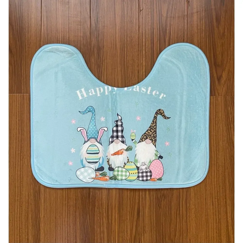 Set of 3 Easter Gnomes Bathroom Set NEW